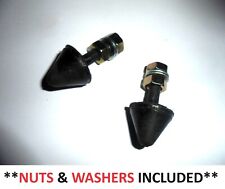 (x2) TRIUMPH Herald Spitfire GT6 Vitesse  BONNET CONES Stops Buffers  (1959- 82)