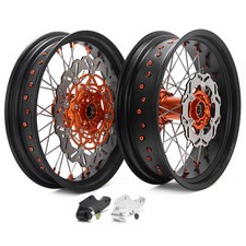 17"x3.5/5.0 Supermoto Wheels