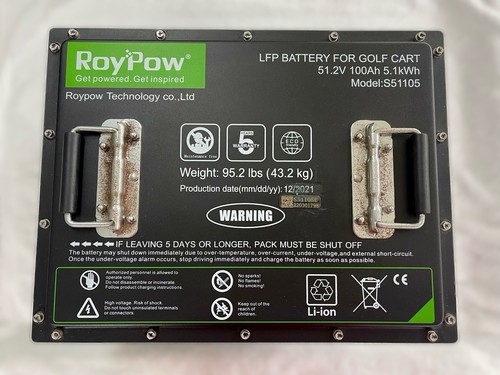 Roypow lithium golf cart - lithium,