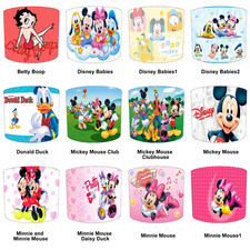 Mickey Mouse Lampshades Ceiling Lights Pendant Table Lamps Shades Goofy