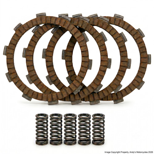 Clutch kit plates springs - clutch,
