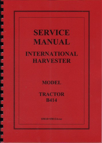 International harvester b414 - harvester, "b414"