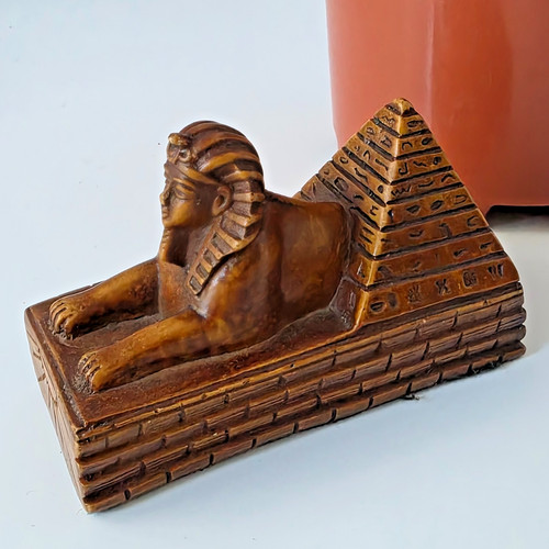 Egyptian sphinx pyramid - egyptian, &