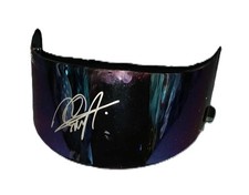 Helmet Visor Hand Signed By F1