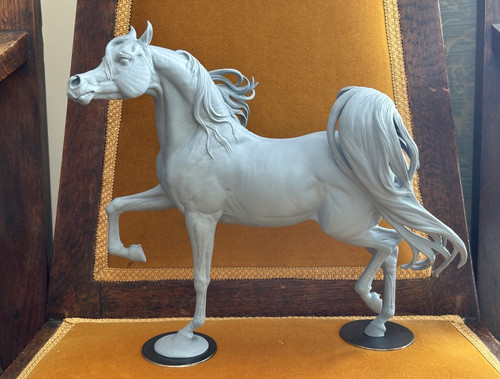 Artist resin model horse - artist,