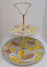 Vintage Old Foley Two Tier