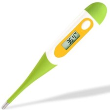 Digital Oral Thermometer, Rectal or Underarm Body Temperature, Baby, Adult,Child