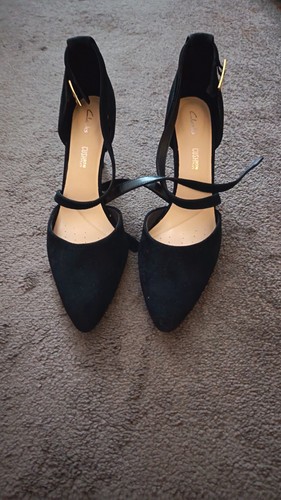 Clarks pointed toe court shoes - clarks, pointed-toe