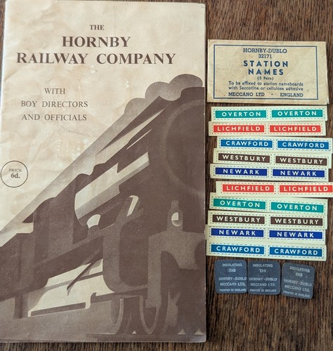 Vintage hornby railway - hornby, company