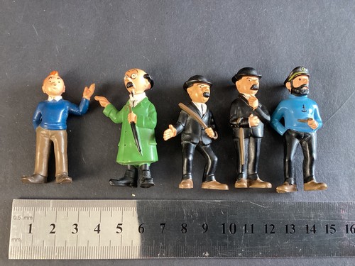 Tintin figures set - of, 5