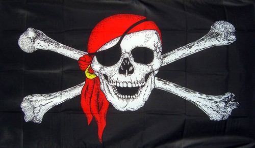 Pirate bandana 12 flag - x,