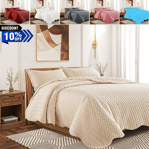 Piece quilted embossed - 3,