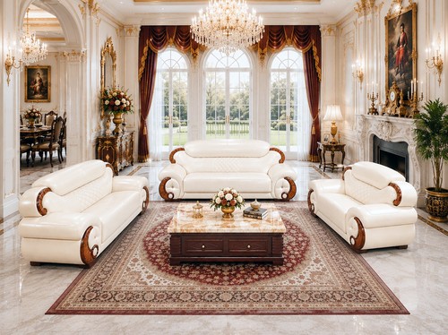 New royalty kingdom 3pc sofa - new,