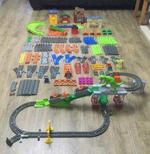 Large Bundle of Thomas & Friends TrackMaster Train Track & Extras + Dino Escape