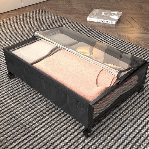 Underbed metal storage drawer - metal,