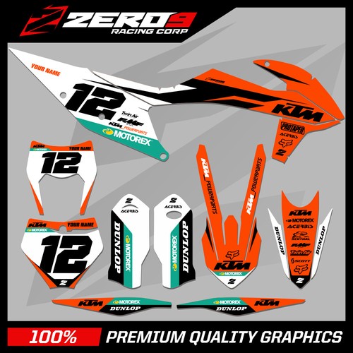 Custom graphics kit ktm sx - graphics, kit: