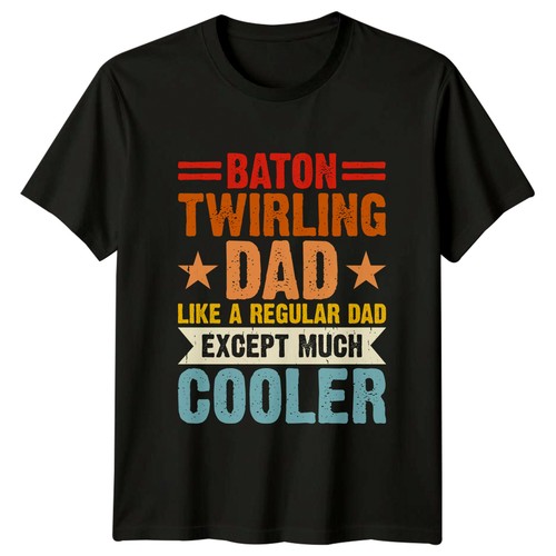 Baton twirling dad - like, a