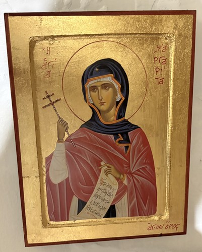 Margarita icon byzantine - st, icon–byzantine