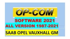 OP-COM Opcom VauxHall all versions 1987-2021 OPEL GM SAAB diagnosis  "software"