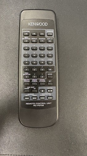 Kenwood p0709 remote - kenwood, rc-p0709