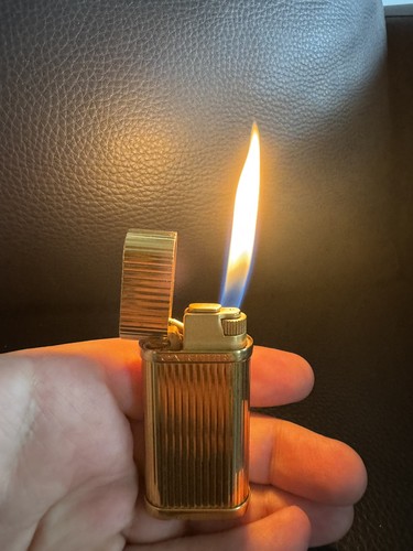 Cartier oval vintage lighter - cartier,