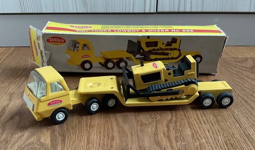 Tonka toy lowboy dozer set - , 695