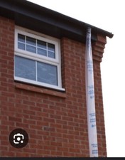 Temporary Downpipe gutter rain