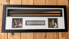 Signed Snooker Cue Display –