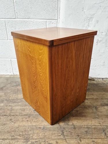 Vintage blanket box stag teak - blanket,