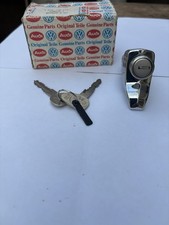 Vw Bay Window Engine Lid Lock Genuine NOS X2 Code R Keys Aircooled Bus T2