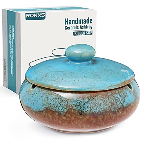 Ronxs ashtray with lid - ashtray,