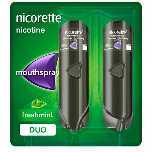 Nicorette freshmint quickmist - nicorette,