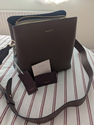 Radley brown leather - leather, handbag