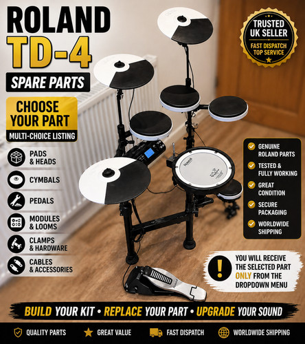 Roland drum kit - roland, td-4