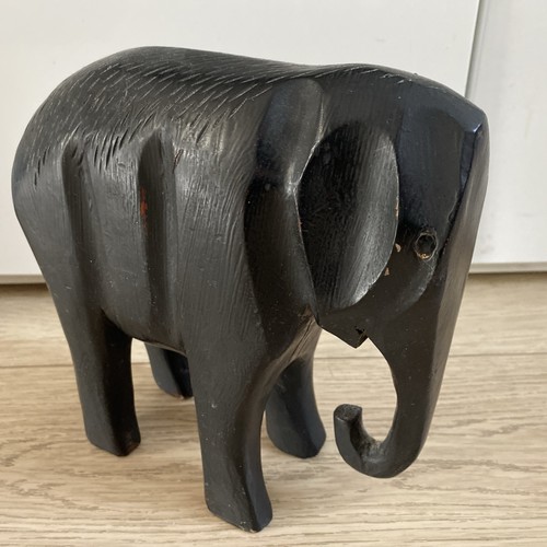 Large hand carved wooden - carved,