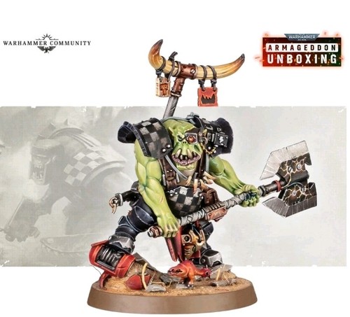 Preorder ork bigboss sprue - bigboss, on