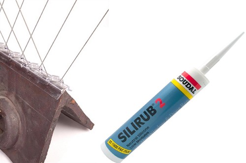 Roof ridge bird - , anti