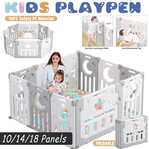 Foldable baby playpen 18 - foldable, 10