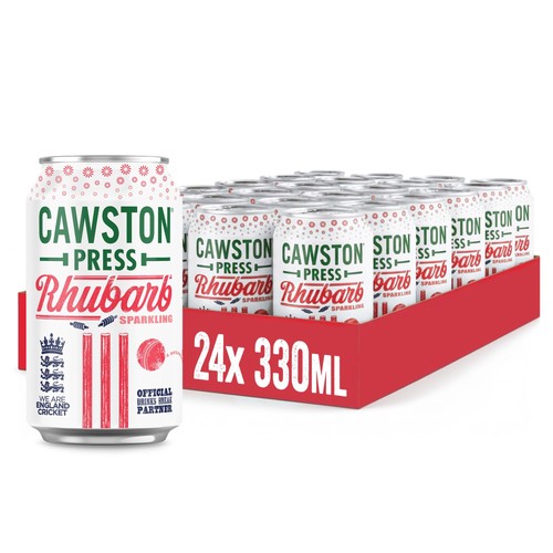 Cawston press rhubarb fizzy - press,
