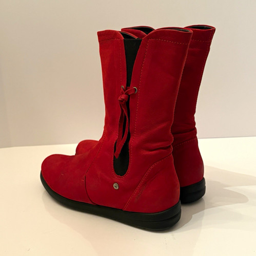 Wolky center red leather - wolky,