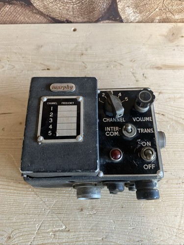 Murphy aircraft radio - radio, control