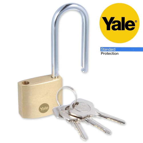 Yale 40mm long shackle padlock - yale,