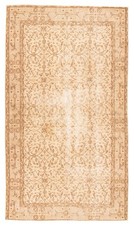 Traditional Vintage Hand-Knotted Area Rug 3'5" x 6'7" Oriental Wool Carpet
