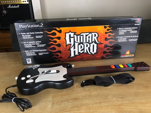 Guitar hero ps2 - hero, red