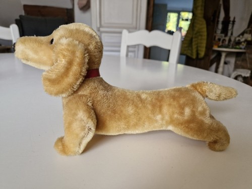 Vintage steiff dachshund - dachshund,