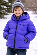 JiAmy Girls Purple Hooded