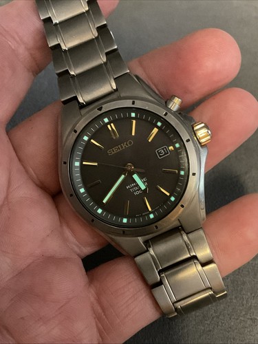 Seiko kinetic titanium 100m - kinetic,