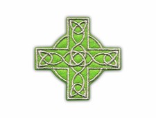 Celtic cross (green small)