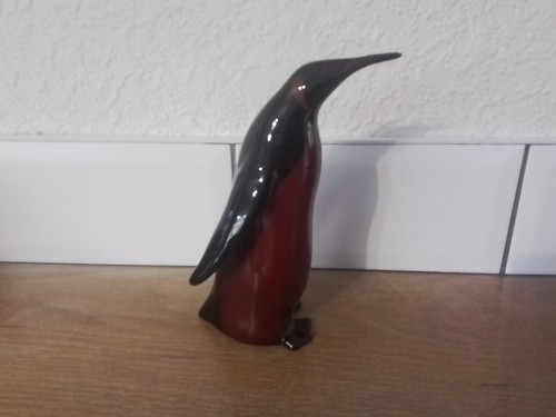 Royal doulton flambe - flambe, penguin