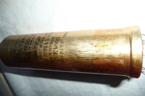 Radio parts capacitor plessey - radio,